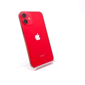 アップル(Apple)の【最速発送】Apple iPhone iPhone 12 mini 128GB レッド au SIMフリー【難有】(スマートフォン本体)