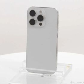 ソフマップ 〔中古品〕 iPhone15 Pro 256GB ホワイトチタニウム MTUD3J／A SIMフリー【344】