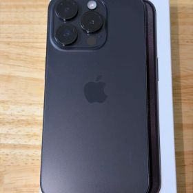 美品 箱 装備付アップル iPhone15 Pro 256GB ブルーチタニウム