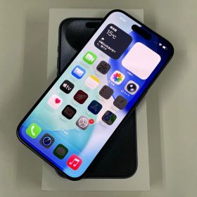 au iPhone 15 Pro 128GB ブルーチタニウム