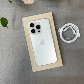 iPhone 15Pro 512GB ホワイト国内SIMフリー 送料無料