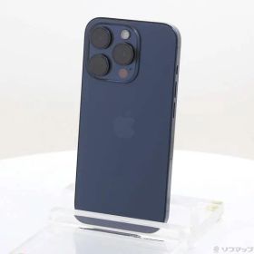 ソフマップ 〔中古品〕 iPhone15 Pro 128GB ブルーチタニウム MTUA3J／A SIMフリー【349】