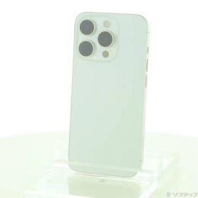 ソフマップ 〔中古品〕 iPhone15 Pro 256GB ホワイトチタニウム MTUD3J／A SIMフリー【377】