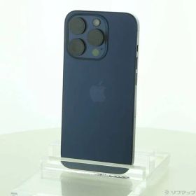 ソフマップ 〔中古品〕 iPhone15 Pro 256GB ブルーチタニウム MTUG3J／A SIMフリー【348】