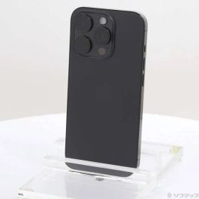 ソフマップ 〔中古品〕 iPhone15 Pro 256GB ブラックチタニウム MTUC3J／A SIMフリー【349】