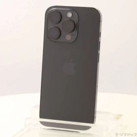 ソフマップ 〔中古品〕 iPhone15 Pro 256GB ブラックチタニウム MTUC3J／A SIMフリー【269】