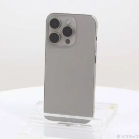 ソフマップ 〔中古品〕 iPhone15 Pro 256GB ナチュラルチタニウム MTUF3J／A SIMフリー【349】