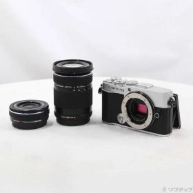 ソフマップ 〔中古品〕 OLYMPUS PEN E-P7 EZダブルズームキット シルバー【305】