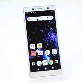 【美品＊電池良好】SIMフリー docomo Xperia XZ2 Compact SO-05K ホワイトシルバー #406