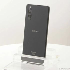 ソフマップ 〔中古品〕 Xperia 10 III 128GB ブラック SO-52B docomoロック解除SIMフリー【348】