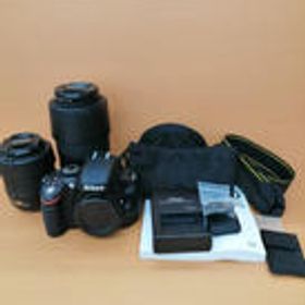 デジタル一眼レフカメラセット D5100 ダブルズームキット NIKON