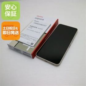 新品同様 SIMフリー AQUOS wish4 ホワイト スマホ SHARP 即日発送 土日祝発送OK 02000