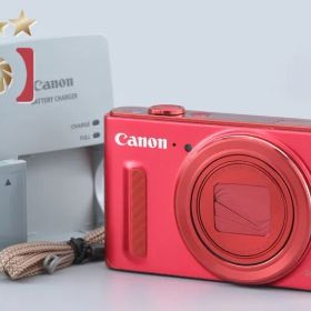 【中古】Canon キヤノン PowerShot SX610 HS レッド コンパクトデジタルカメラ