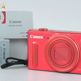 【中古】Canon キヤノン PowerShot SX610 HS レッド コンパクトデジタルカメラ