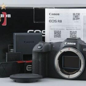 【中古】Canon キヤノン EOS R8 ミラーレス一眼カメラ シャッター回数僅少 元箱付き