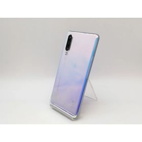【中古】Huawei 国内版 【SIMフリー】 HUAWEI P30 ブリージングクリスタル ELE-L29【鹿児島中町】保証期間1ヶ月【ランクC】