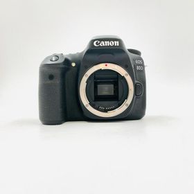 【全額返金保証】【最速発送】Canon デジタル一眼 EOS 80D ブラック 美品 動作確認済