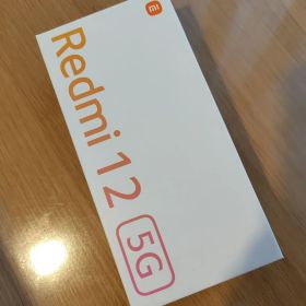 【ほぼ未使用！動作確認のみ】Redmi 12 5G Sky Blue