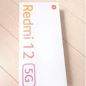 Redmi 12 5G ミッドナイトブラック スマホ本体