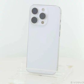 【中古】Apple(アップル) iPhone15 Pro 128GB ホワイトチタニウム MTU83J／A SIMフリー 【377-ud】