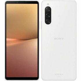 【中古】【安心保証】 Xperia 10 V SOG11[128GB] au ホワイト