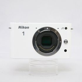 ニコン(Nikon)の【中古】(ニコン) Nikon Nikon1 J1 ボディ ホワイト(コンパクトデジタルカメラ)