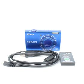 ■美品■ Nikon COOLPIX S6200 ブルー #23010