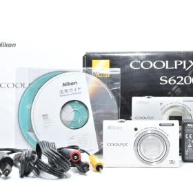 ニコン NIKON COOLPIX S6200 ホワイト 《動作確認済・付属品多数》 コンパクト デジタル カメラ #A0890