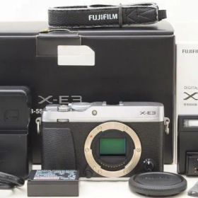 ☆良品☆ FUJIFILM フジフィルム X-E3 ボディ 元箱 付属品 Shot数 僅か 4,850枚前後！ ♯26021102