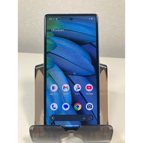 グーグルピクセル(Google Pixel)のGoogle pixel 7a シー（水色） 128GB 中古品(スマートフォン本体)