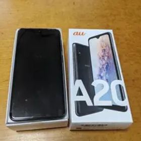 Galaxy A20 ブラック 32 GB au