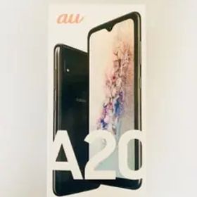 Galaxy A20 ブラック 32GB au