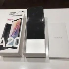 Galaxy A20 ブラック 32 GB docomo
