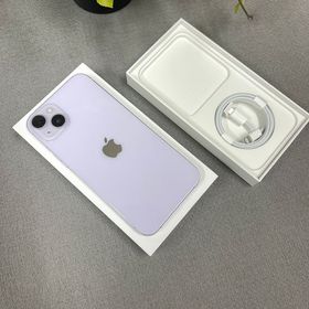 新品同様 iPhone 14Plus 128GB パープル 国内版 SIMフリー送料無料