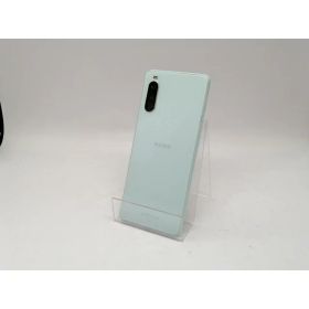 【中古】SONY au 【SIMロック解除済み】 Xperia 10 II ミント 4GB 64GB SOV43【大須アメ横】保証期間1ヶ月【ランクB】
