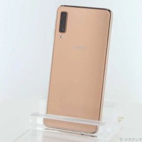 ソフマップ 〔中古品〕 GALAXY A7 64GB ゴールド SM-A750C 楽天 SIMフリー【295】