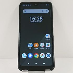 arrows We FCG01 au ブラック 送料無料 即決 本体 c17128