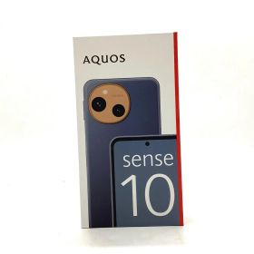 SHARP AQUOS sense10 128GB デニムネイビー SIMフリー SHM33AXA 新品未開封 即納OK【全額返金保証】【最速発送】