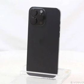 ソフマップ 〔中古品〕 iPhone16 Pro Max 512GB ブラックチタニウム MYWL3J／A SIMフリー【262】