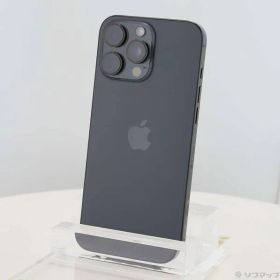 ソフマップ 〔中古品〕 iPhone16 Pro Max 512GB ブラックチタニウム MYWL3J／A SIMフリー【377】