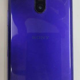 docomoSONY Xperia SO-03L パープル 画面にひびあり