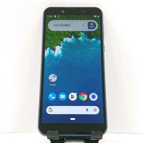 Android One S5 S5-SH Y!mobile ダークブルー 送料無料 本体 c17282