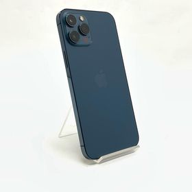 アップル(Apple)の【全額返金保証】【最速発送】Apple iPhone iPhone 12 Pro Max 256GB パシフィックブルー docomo 動作確認済(スマートフォン本体)