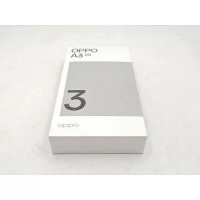 【未使用】Oppo ymobile 【SIMフリー】 OPPO A3 5G 4GB 128GB ブラック【ECセンター】保証期間3ヶ月