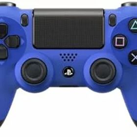 【中古】ワイヤレスコントローラー (DUALSHOCK 4) ウェイブ・ブルー 【メーカー生産終了】