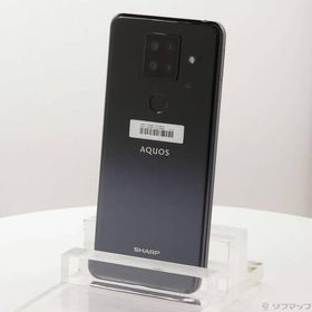 〔中古〕SHARP(シャープ) AQUOS sense4 plus 128GB ブラック SH-M16 SIMフリー〔305-ud〕