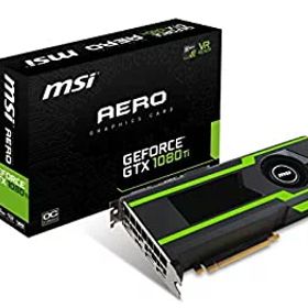 【中古】 MSI ビデオグラフィックカード GTX 1080 TI AERO 11G OC