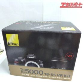 Nikon ニコン D5000 ダブルズームキット AF-S NIKKOR 55-200mm AF-S NIKKOR 18-55mm レンズ2点＆一眼レフカメラセット 中古品 公田店