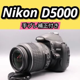 自撮りOK！ Nikon D5000 レンズセット 近〜中距離対応 付属品多数