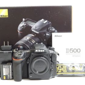 C010937-1)Nikon D500 デジタルカメラ ボディー バッテリー2本付き